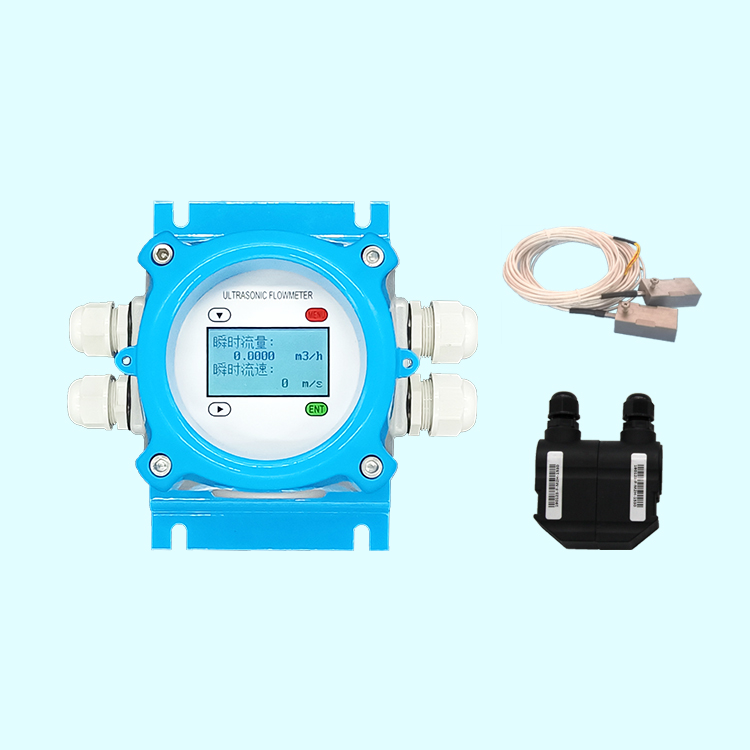 单声道电池供电IP68型超声波热量表外夹式